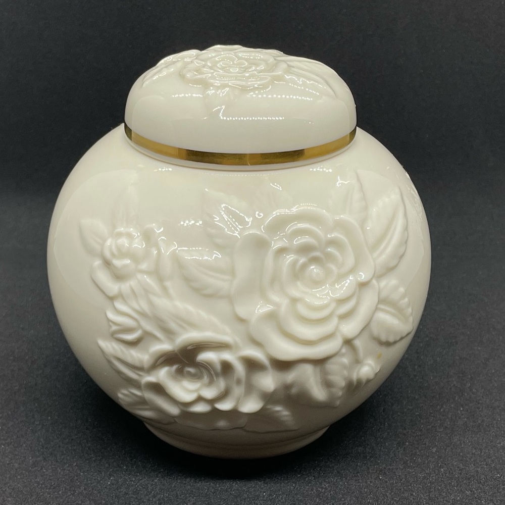 Lenox Rosebud Ginger Jar